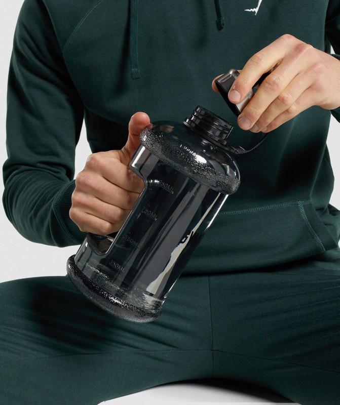 Gymshark 1.5L Water Bottle Vattenflaskor Dam Svarta | 120EOXHBT