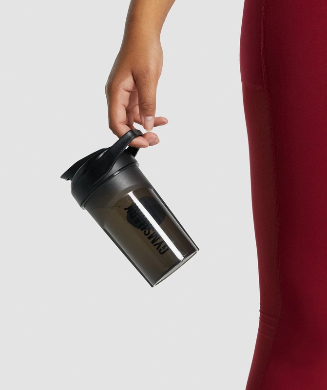 Gymshark 400ml Shaker Bottle Vattenflaskor Herr Svarta | 485JYSVRH