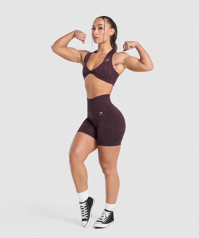 Gymshark Adapt Safari Seamless Bralette Braletter Dam Lila Lila | 750XMQTHU