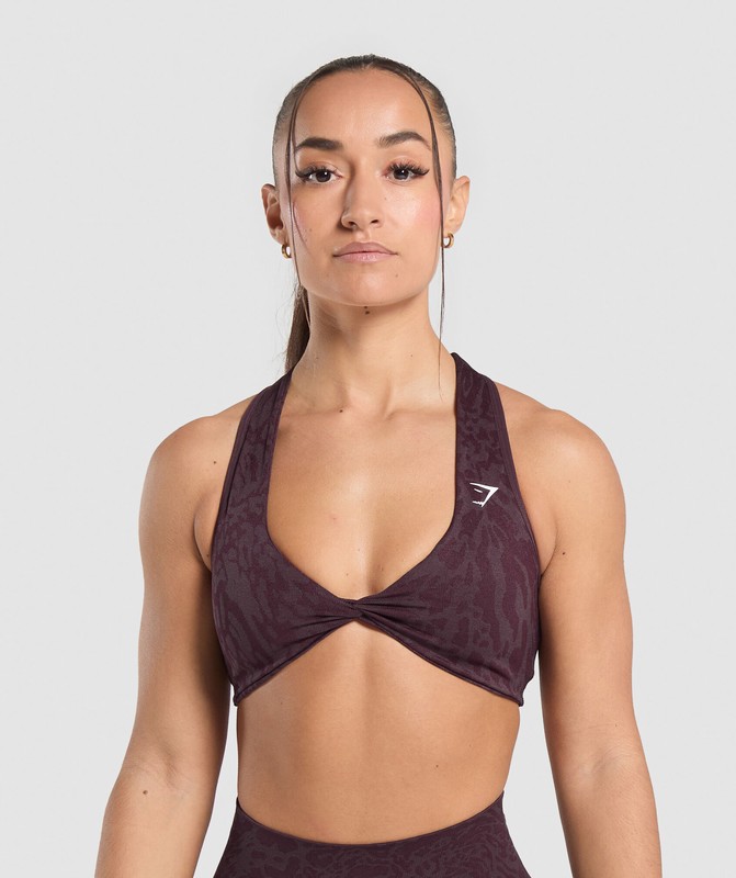 Gymshark Adapt Safari Seamless Bralette Braletter Dam Lila Lila | 750XMQTHU