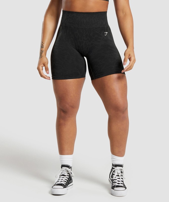 Gymshark Adapt Safari Tight Shorts Shorts Dam Svarta Grå | 045RWXSUQ
