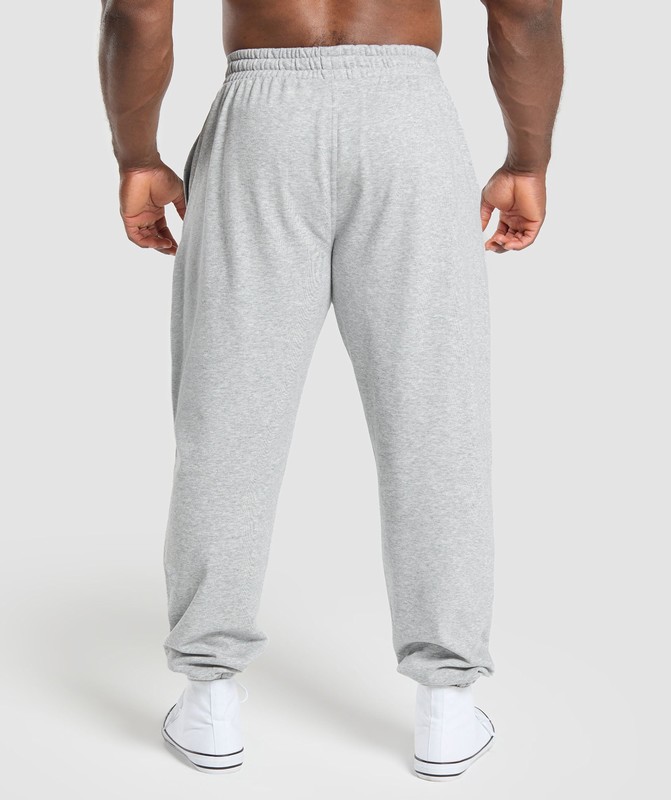 Gymshark Bulking Season Joggers Joggingbyxor Herr Ljusgrå | 508PRHWMD