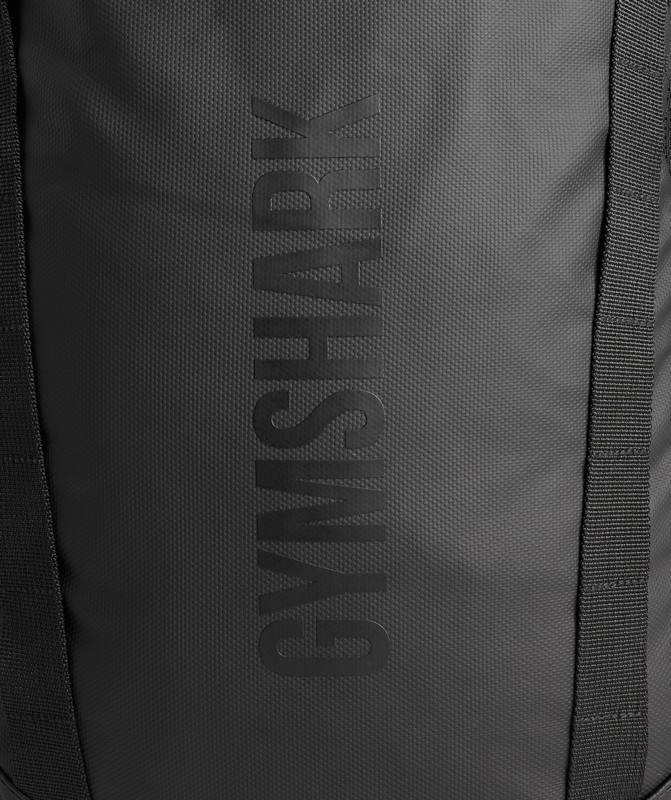 Gymshark Coated Pursuit Backpack Ryggsäck Herr Svarta | 908PONZJI
