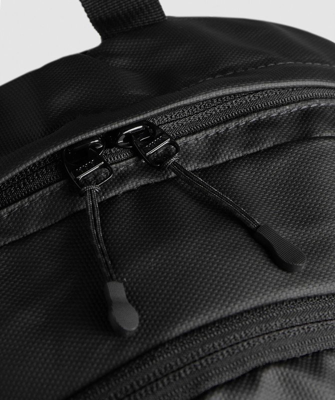 Gymshark Coated Pursuit Backpack Ryggsäck Herr Svarta | 908PONZJI