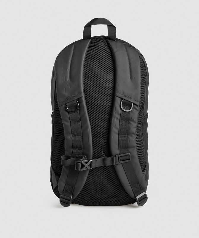 Gymshark Coated Pursuit Backpack Ryggsäck Herr Svarta | 908PONZJI