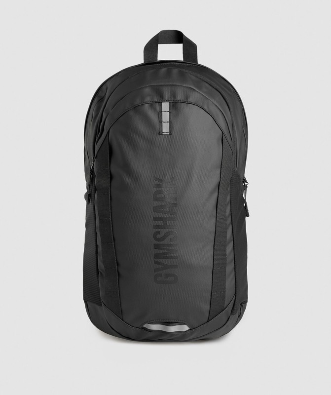 Gymshark Coated Pursuit Backpack Ryggsäck Dam Svarta | 871UFEYAQ