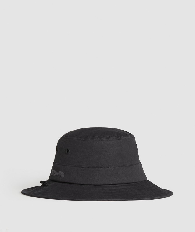 Gymshark Cord Bucket Hat Hatt Herr Svarta | 876ZPNYEK