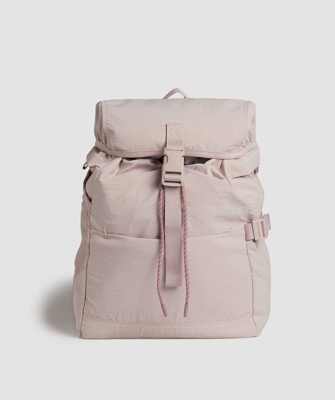 Gymshark Drawstring Backpack Ryggsäck Dam Rosa | 475DOVRLC