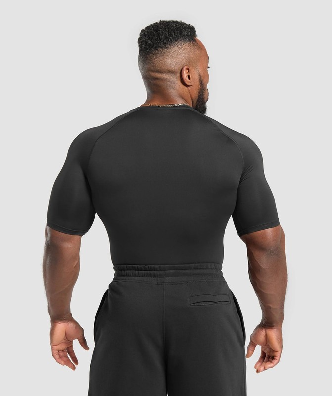 Gymshark Element T-Shirt T-Shirt Herr Svarta | 059MPNTVK