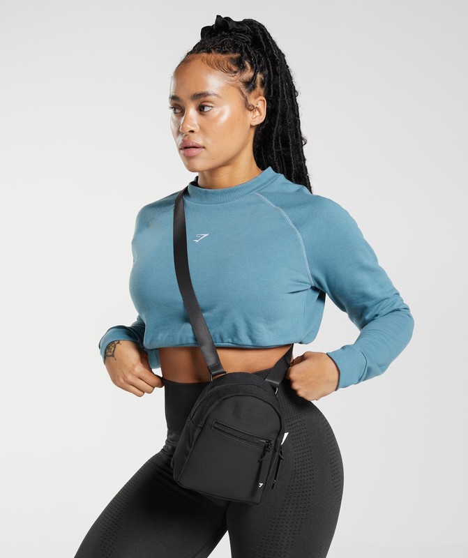 Gymshark Everyday Crossbody Bag Väska Dam Svarta | 049BSNHOR