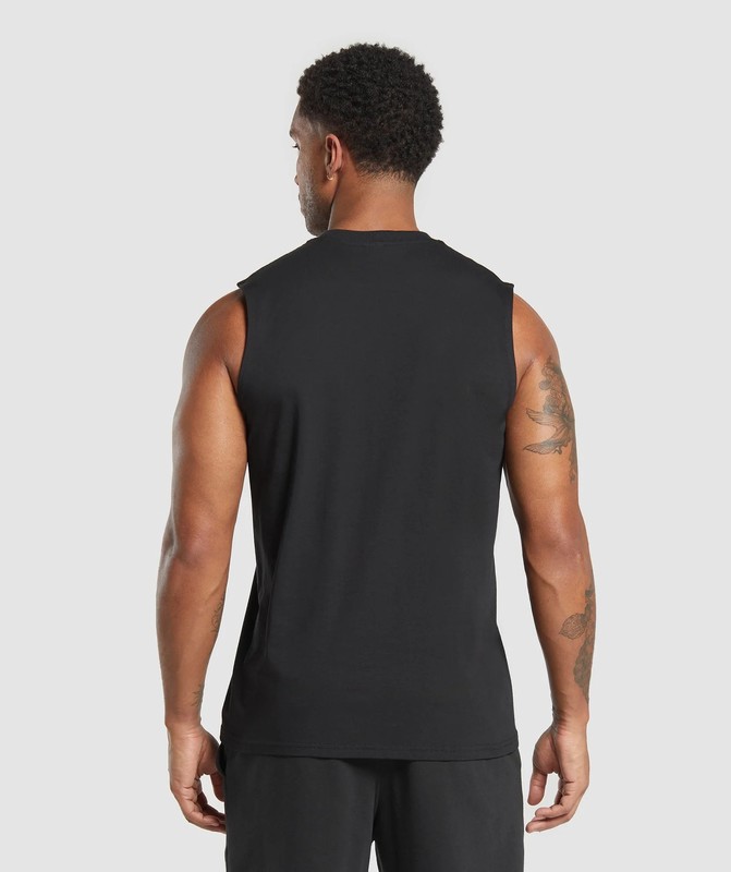 Gymshark Everyday Tank 2 Pack Linne Herr Svarta Ljusgrå | 649DQNXIZ