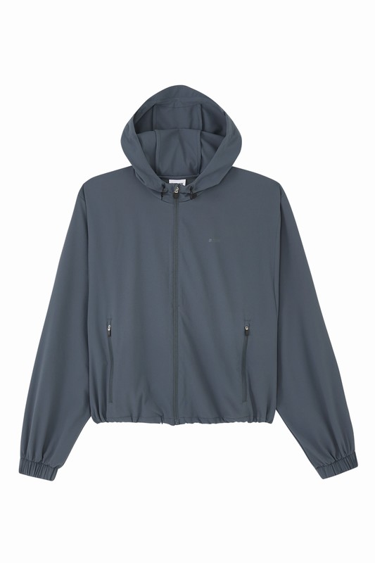 Gymshark Everywear Cropped Lightweight Jacket Jacka Dam Slate Teal | 357UCSQZV