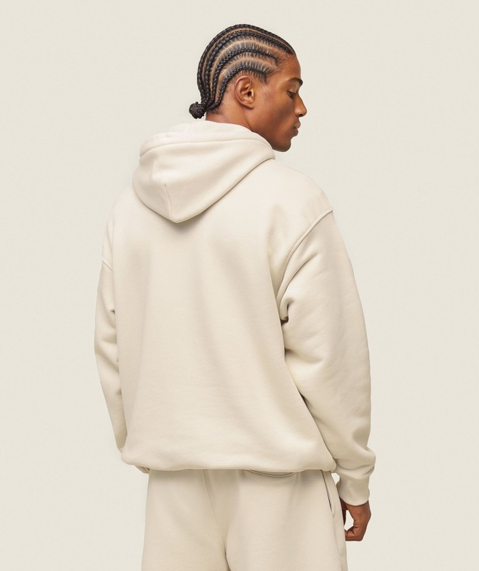 Gymshark Everywear Relaxed Hoodie Hoodie Herr Vita | 042ZFDKBA