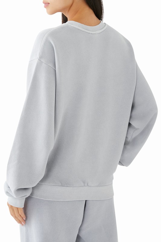 Gymshark Everywear Relaxed Sweatshirt Tröjor Dam Grå | 542CHQGDW