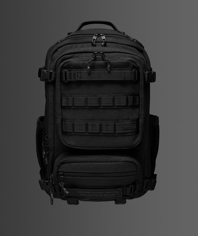Gymshark Founders Tactical Backpack Ryggsäck Herr Svarta | 847EFSLYO