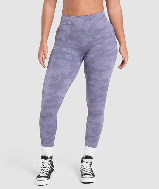 Gymshark GS X Diana Adapt Camo Leggings Leggings Dam Lila | 478IGSWCN