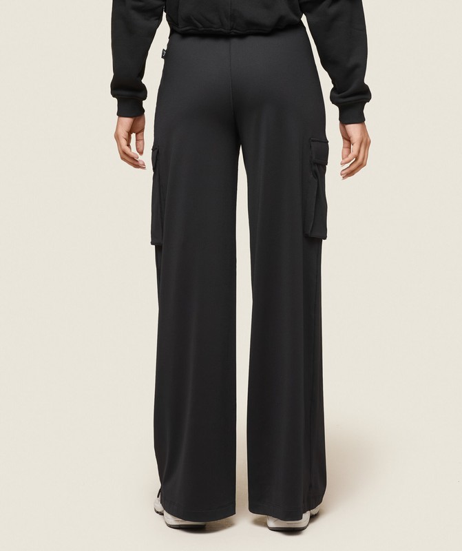 Gymshark GS x Leana Deeb Flared Pants Byxor Dam Svarta | 563XSRNVJ