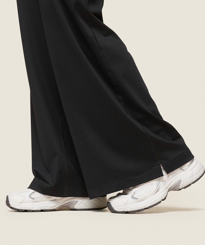 Gymshark GS x Leana Deeb Flared Pants Byxor Dam Svarta | 563XSRNVJ