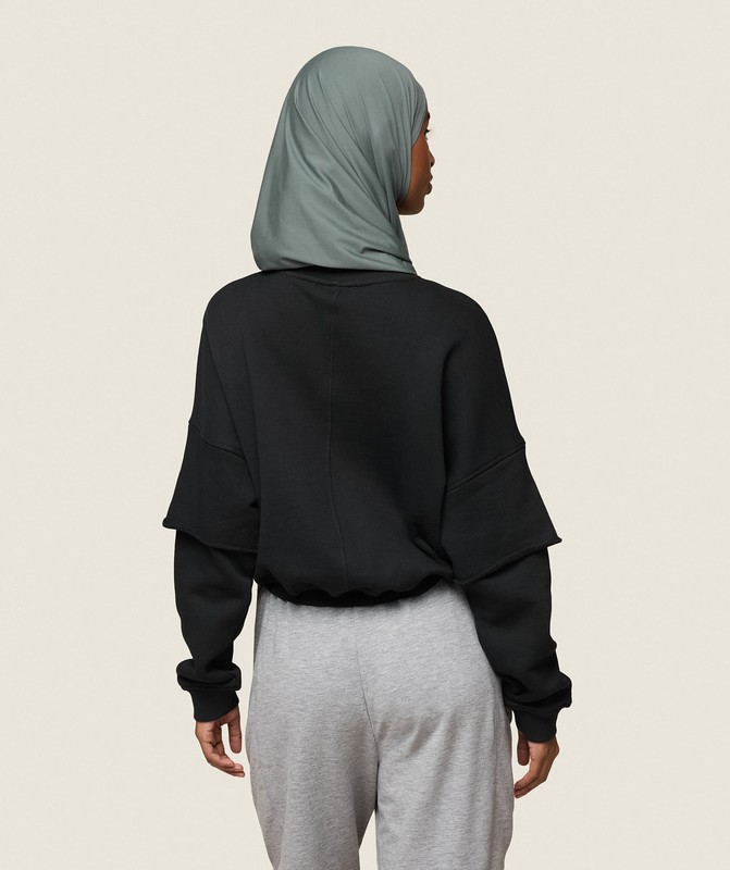 Gymshark GS x Leana Deeb Sweat Tröjor Dam Svarta | 682CPMOGQ