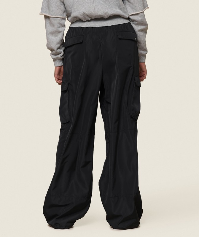 Gymshark GS x Leana Deeb Woven Joggers Joggingbyxor Dam Svarta | 783AVHIWF