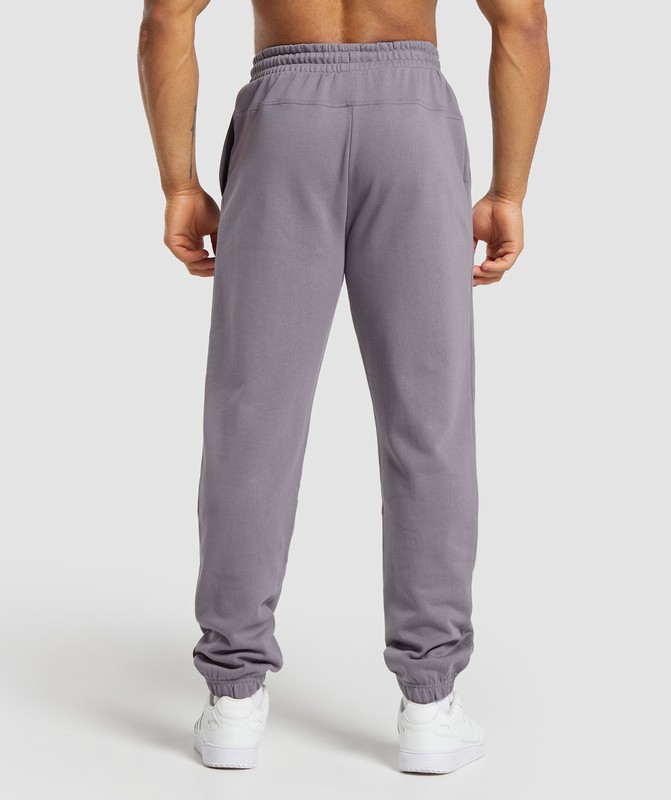 Gymshark Global Lifting Oversized Essential Joggers Joggingbyxor Herr Lila | 170NZAYRX