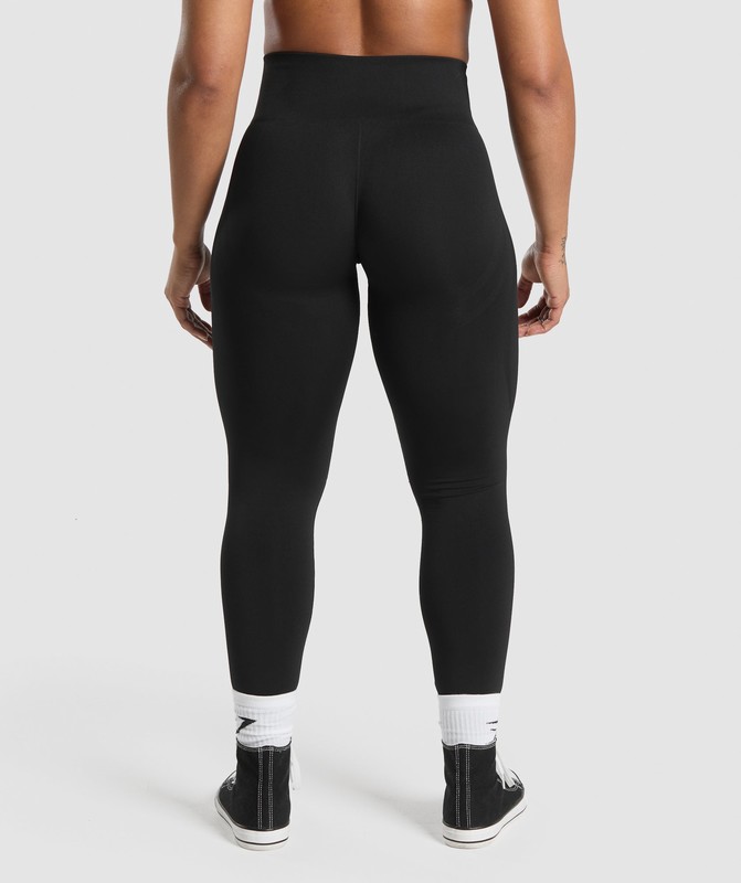 Gymshark Glow Legging Leggings Dam Svarta | 780WAMLTF