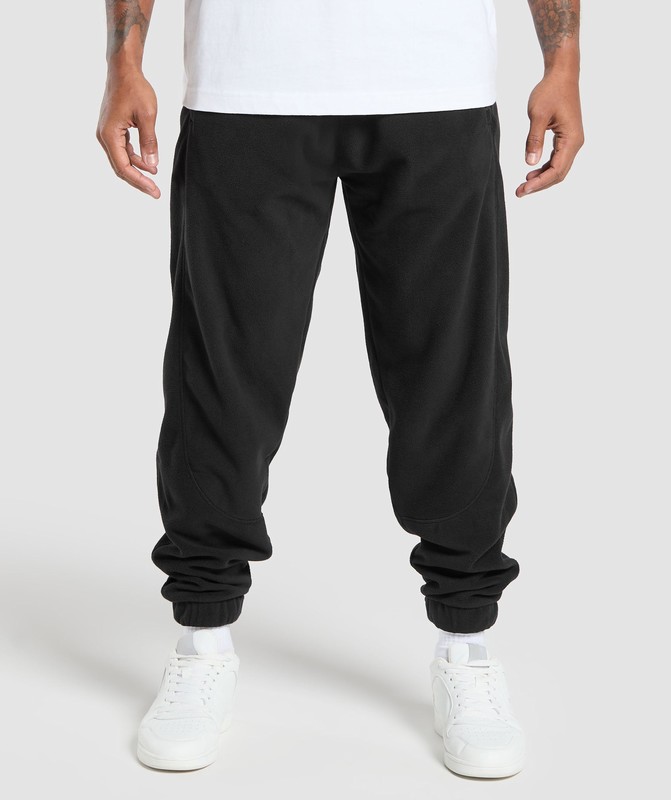 Gymshark Grade Fleece Pant Byxor Herr Svarta | 673HJIVSK