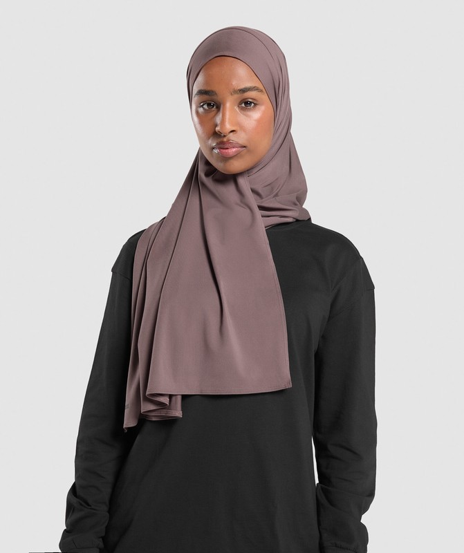 Gymshark Hijab Hijab Dam Lila | 279JPHYOV