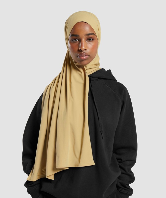 Gymshark Hijab Hijab Herr Beige | 612BTGREQ