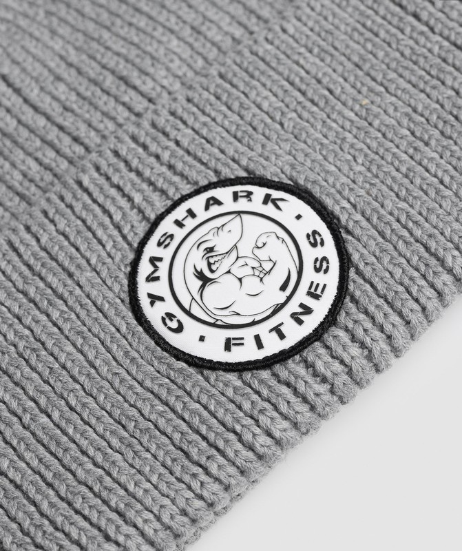 Gymshark Legacy Deep Cuff Beanie Mössa Herr Ljusgrå | 430XLWHUS