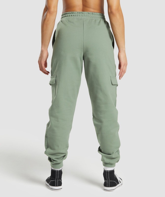 Gymshark Legacy Joggers Joggingbyxor Dam Gröna | 829ZDWKVF