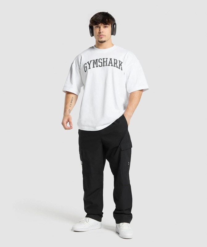 Gymshark Lifting Club Ripstop Cargo Byxor Herr Svarta | 671YQXINZ