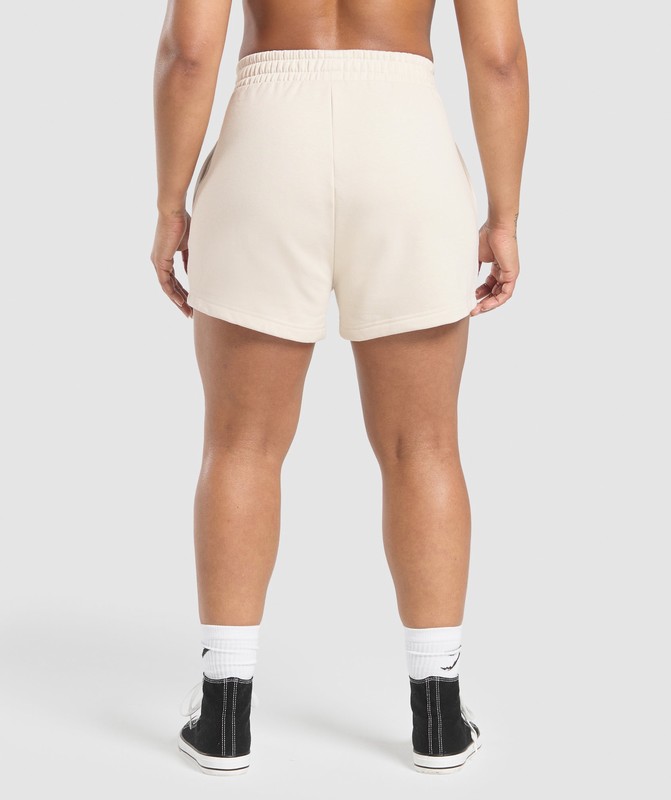 Gymshark Lifting Essentials Graphic Brushed 4' Shorts Shorts Dam Vita | 236ENUJWG