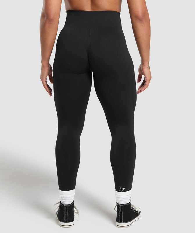 Gymshark Lifting Essentials Leggings Leggings Dam Svarta | 285IDZVRS