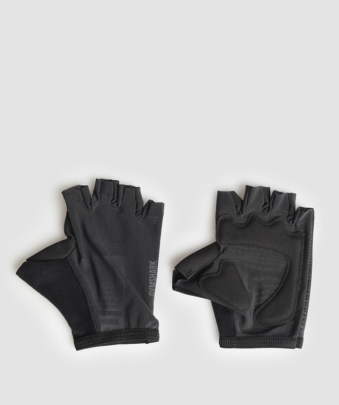 Gymshark Lifting Gloves Handskar Dam Svarta | 381CREFSQ