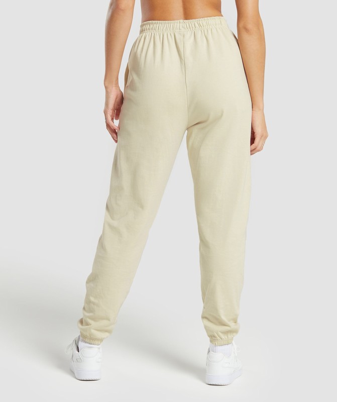 Gymshark Lifting Lightweight Joggers Joggingbyxor Dam Vita | 764MNKCPG
