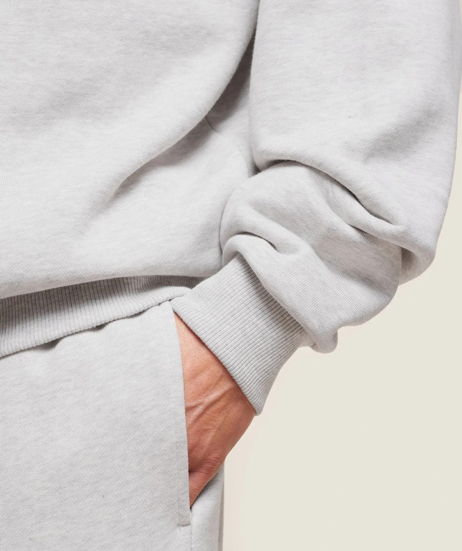 Gymshark Phys Ed Crew Strumpor Herr Ljusgrå | 809BKSWDO