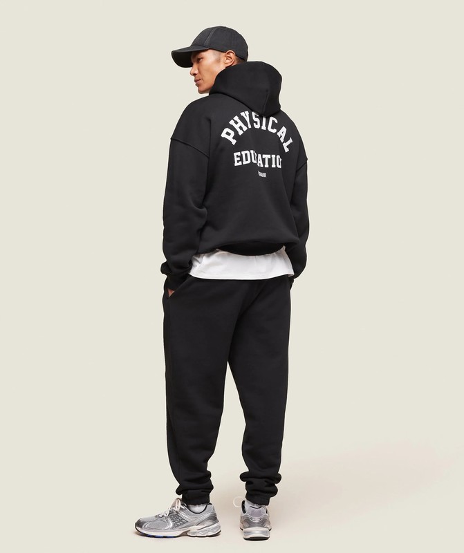Gymshark Phys Ed Hoodie Hoodie Herr Svarta | 582CHZPJO