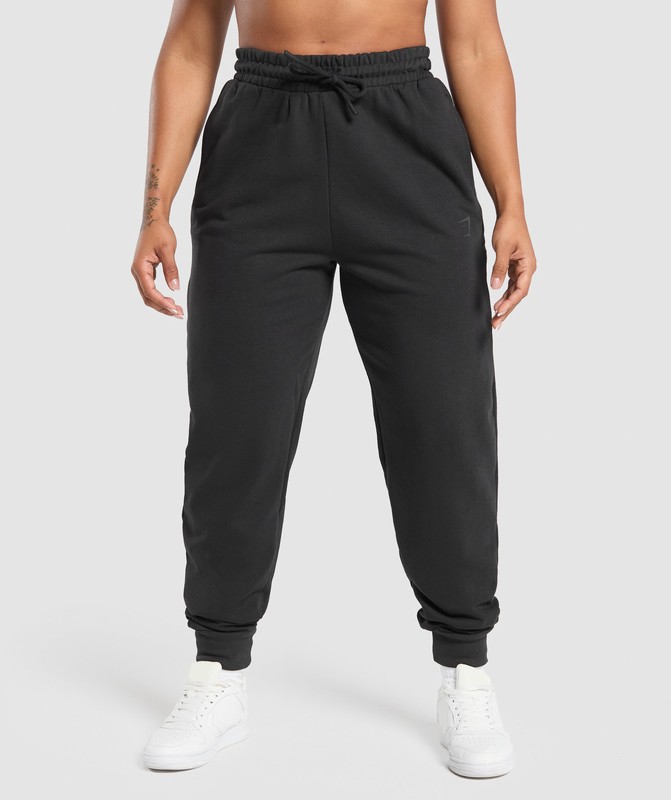 Gymshark Power Joggers Joggingbyxor Dam Svarta | 739LWJIBZ