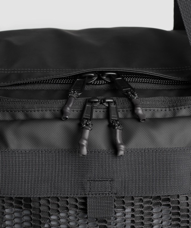 Gymshark Pursuit Duffle Bag Väska Dam Svarta Grå | 483FGXDET
