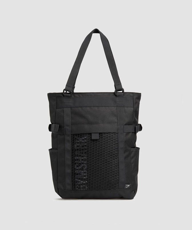 Gymshark Pursuit Tote Tote Dam Svarta | 213VTFZBN