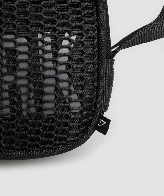 Gymshark Pursuit Washbag Väska Dam Svarta Grå | 841NXTLDW