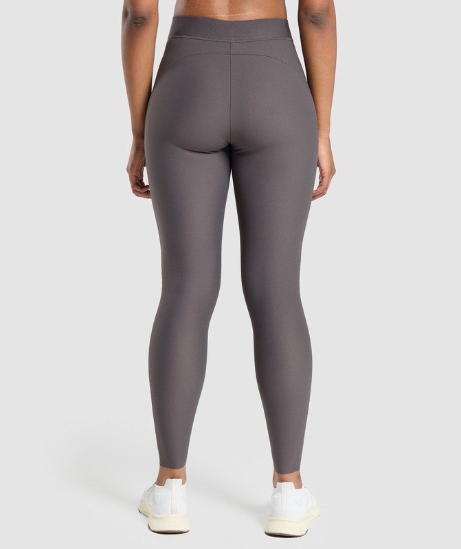 Gymshark Raw Cut Legging Leggings Dam Lila | 639TGZIAB