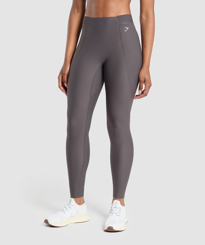 Gymshark Raw Cut Legging Leggings Dam Lila | 639TGZIAB