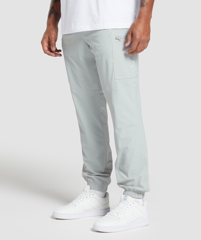 Gymshark Rest Day Cargo Pants Byxor Herr Ljusgrå | 351HLAMWG