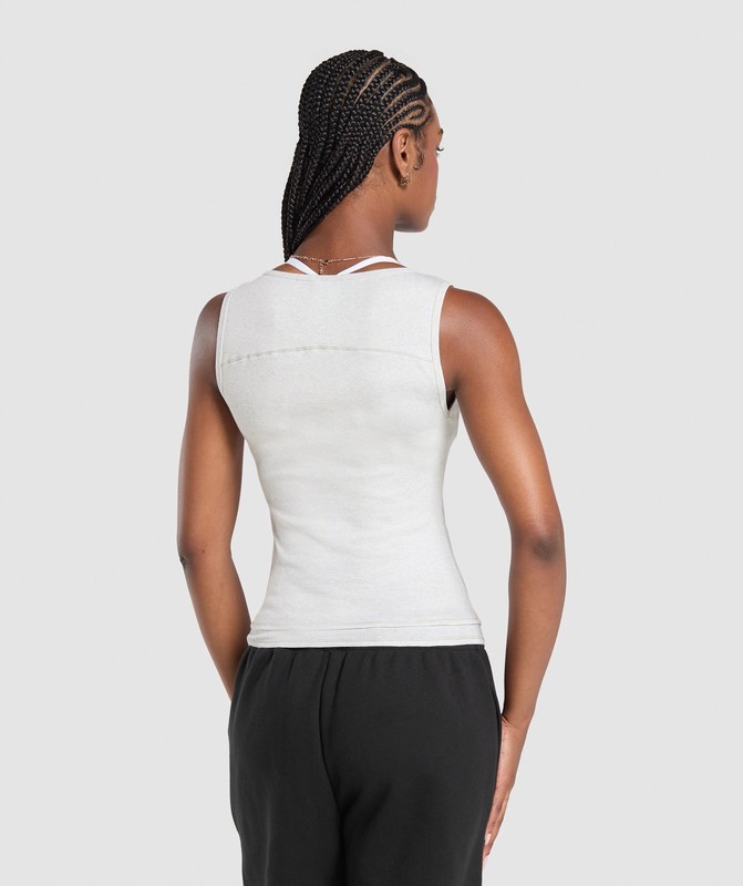 Gymshark Rest Day Rib Top Top Dam Vita | 570OPKGEY