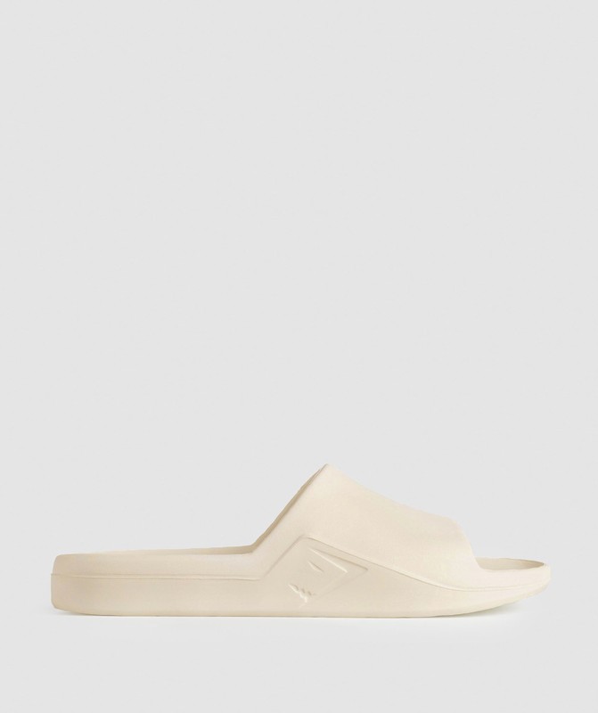 Gymshark Rest Day Slides Badtofflor Dam Vita | 901FSXGAQ
