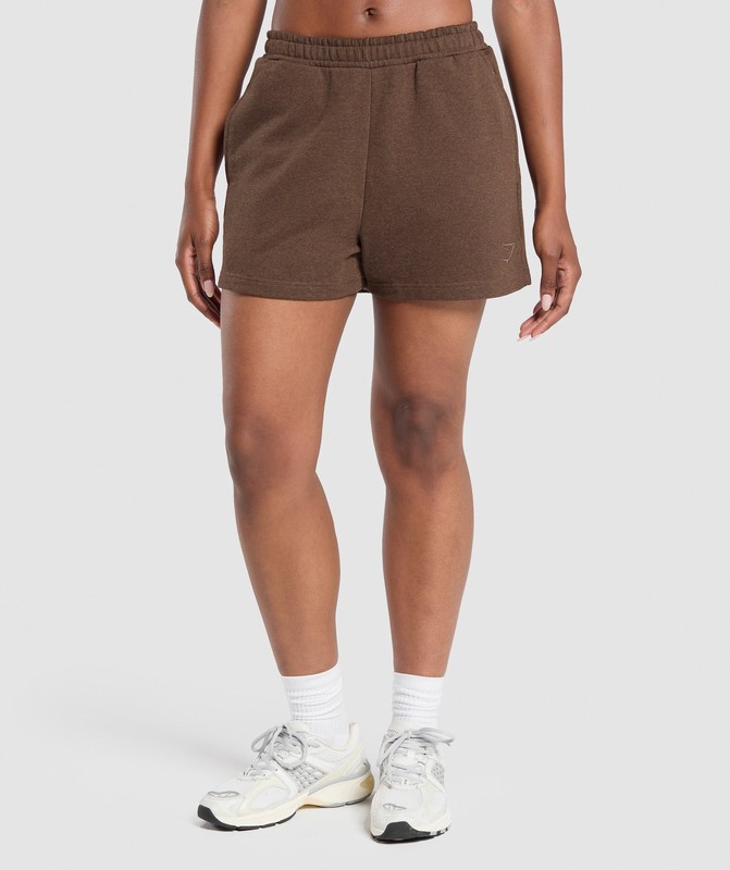 Gymshark Rest Day Sweat Shorts Shorts Dam Bruna | 514ZWSJYT