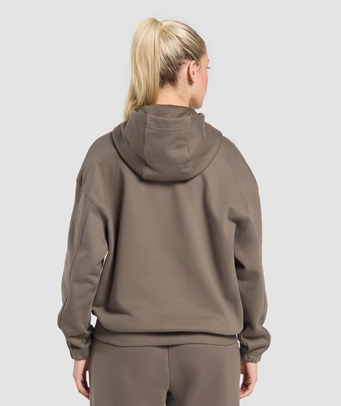 Gymshark Rest Day Sweats 2.0 Oversized Hoodie Hoodie Dam Camo Bruna | 026TJHKDN