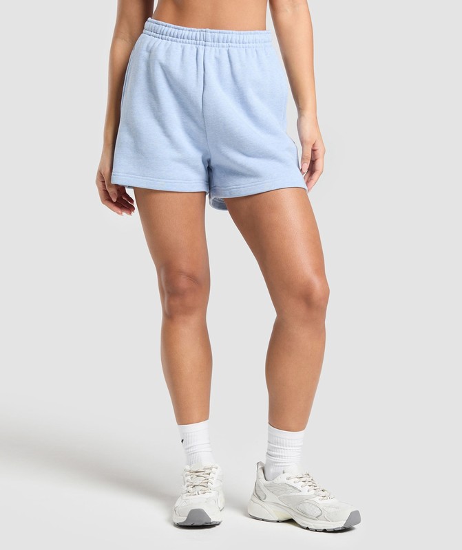 Gymshark Rest Day Sweats 2.0 Shorts Shorts Dam Blå | 892OZMBGE